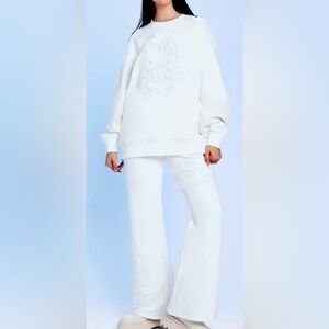 Embroidered Hello Kitty Forever 21 Matching Set დ